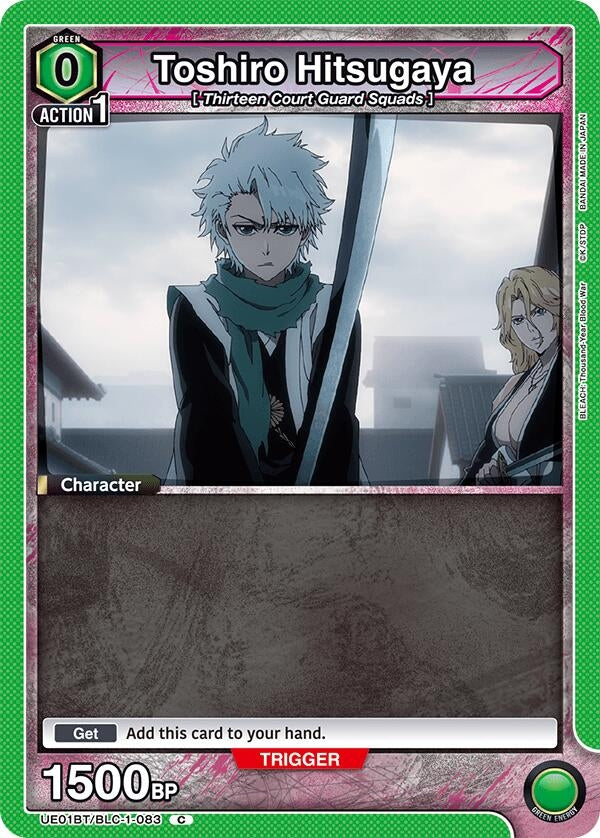 Image for Toshiro Hitsugaya (083) (Box Topper Foil) (UE01BT/BLC-1-083) (UE01BT) - Union Arena