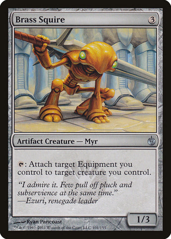 Escudero de latón [Mirrodin asediado]