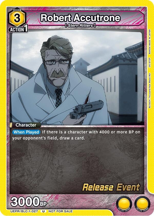 Image for Robert Accutrone (UEPR/BLC-1-027) (UE01BT_RE) - Union Arena