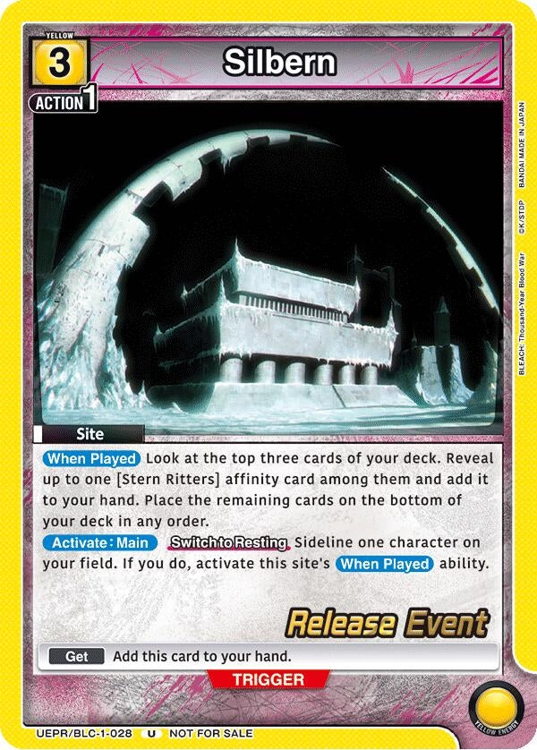 Image for Silbern (UEPR/BLC-1-028) (UE01BT_RE) - Union Arena