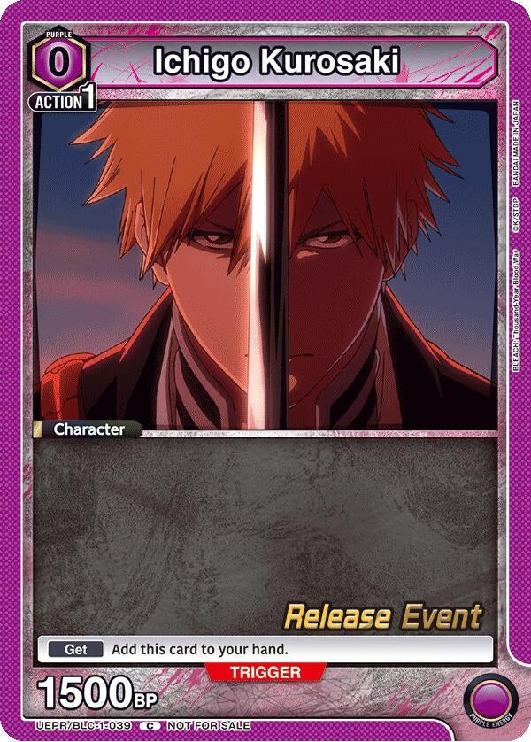 Image for Ichigo Kurosaki (039) (UEPR/BLC-1-039) (UE01BT_RE) - Union Arena