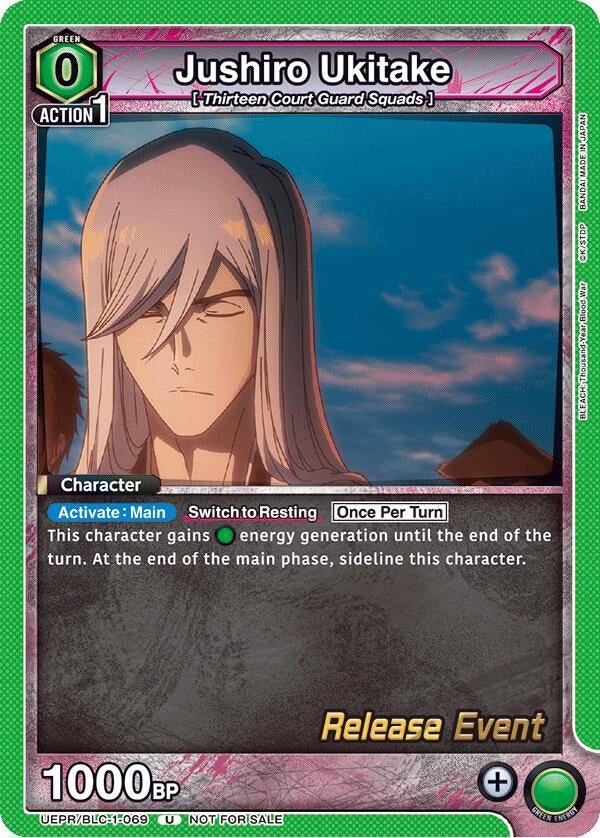 Image for Jushiro Ukitake (UEPR/BLC-1-069) (UE01BT_RE) - Union Arena
