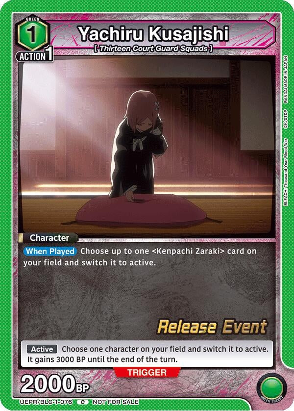 Image for Yachiru Kusajishi (UEPR/BLC-1-076) (UE01BT_RE) - Union Arena