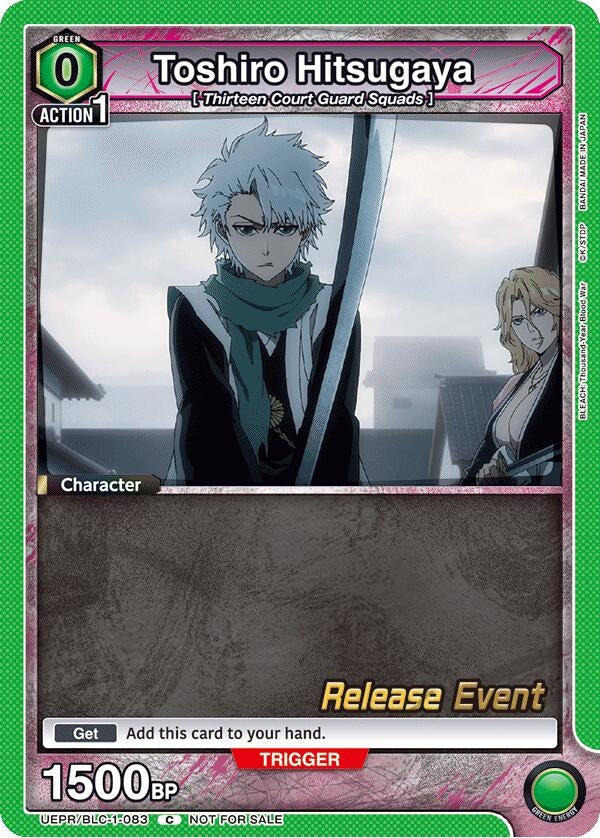 Image for Toshiro Hitsugaya (083) (UEPR/BLC-1-083) (UE01BT_RE) - Union Arena