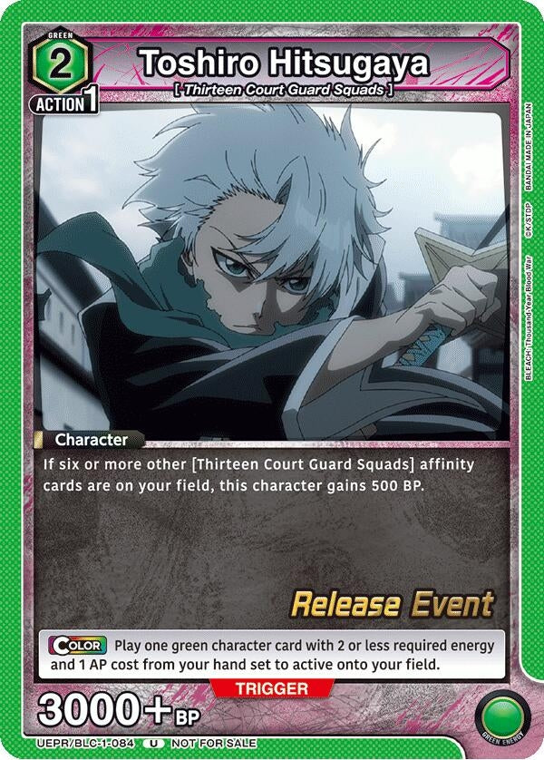 Image for Toshiro Hitsugaya (084) (UEPR/BLC-1-084) (UE01BT_RE) - Union Arena