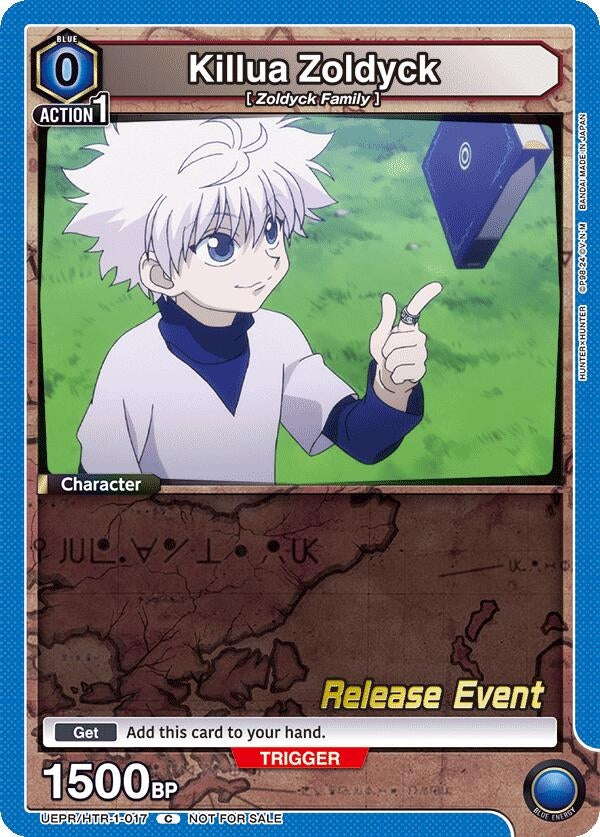 Image for Killua Zoldyck (017) (UEPR/HTR-1-017) (UE02BT_RE) - Union Arena