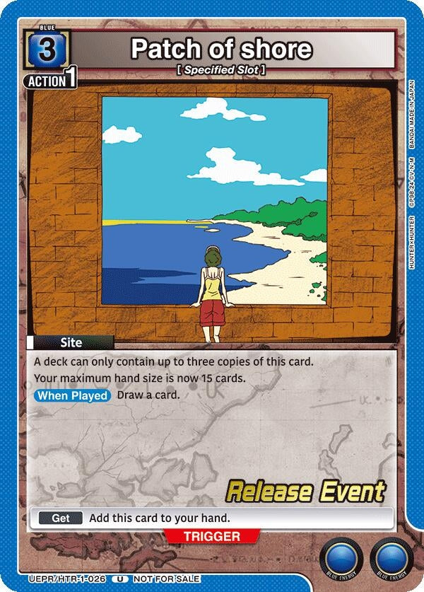 Image for Patch of shore (UEPR/HTR-1-026) (UE02BT_RE) - Union Arena
