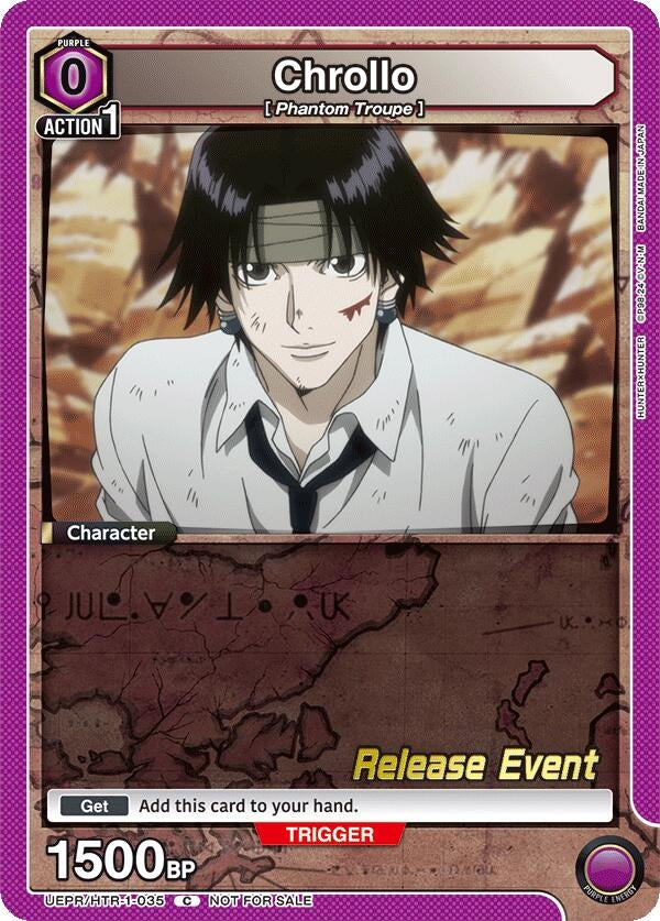 Image for Chrollo (035) (UEPR/HTR-1-035) (UE02BT_RE) - Union Arena