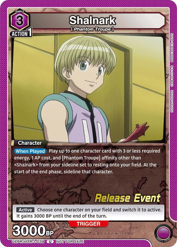 Image for Shalnark (UEPR/HTR-1-039) (UE02BT_RE) - Union Arena