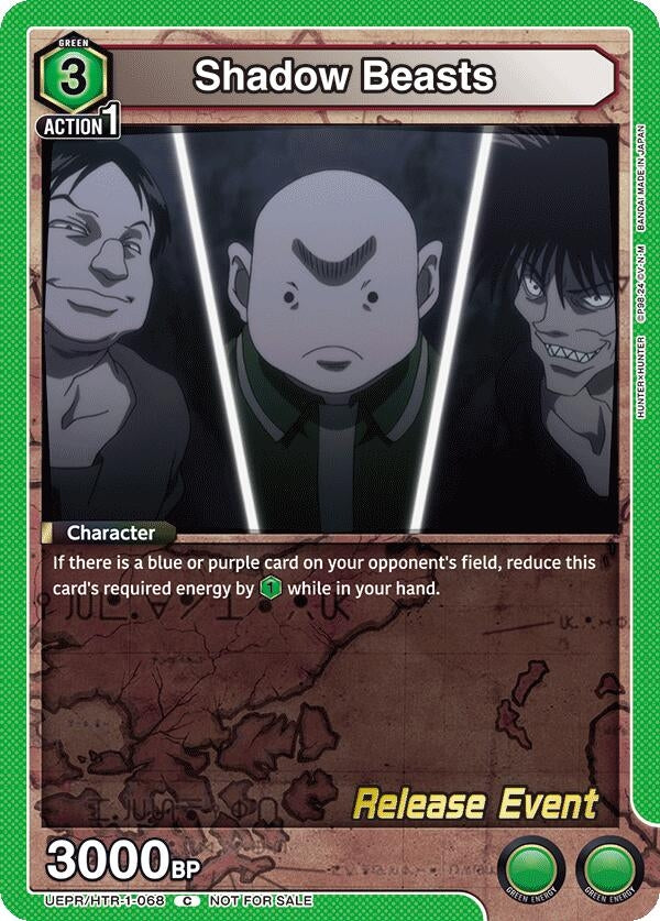 Image for Shadow Beasts (UEPR/HTR-1-068) (UE02BT_RE) - Union Arena