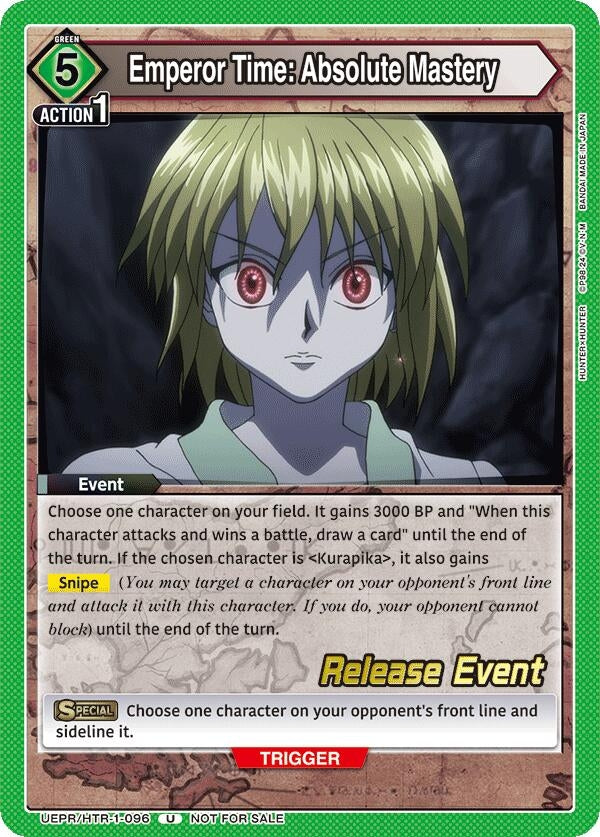 Image for Emperor Time: Absolute Mastery (UEPR/HTR-1-096) (UE02BT_RE) - Union Arena