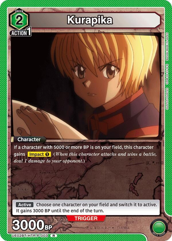 Image for Kurapika (003) (UE02BT/HTR-P-003) (UE02BT) - Union Arena