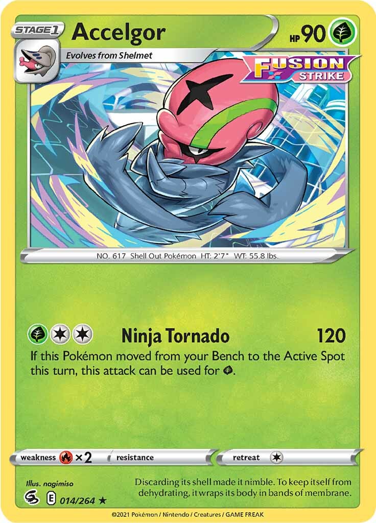 Accelgor (014/264) [Espada y Escudo: Golpe Fusión]