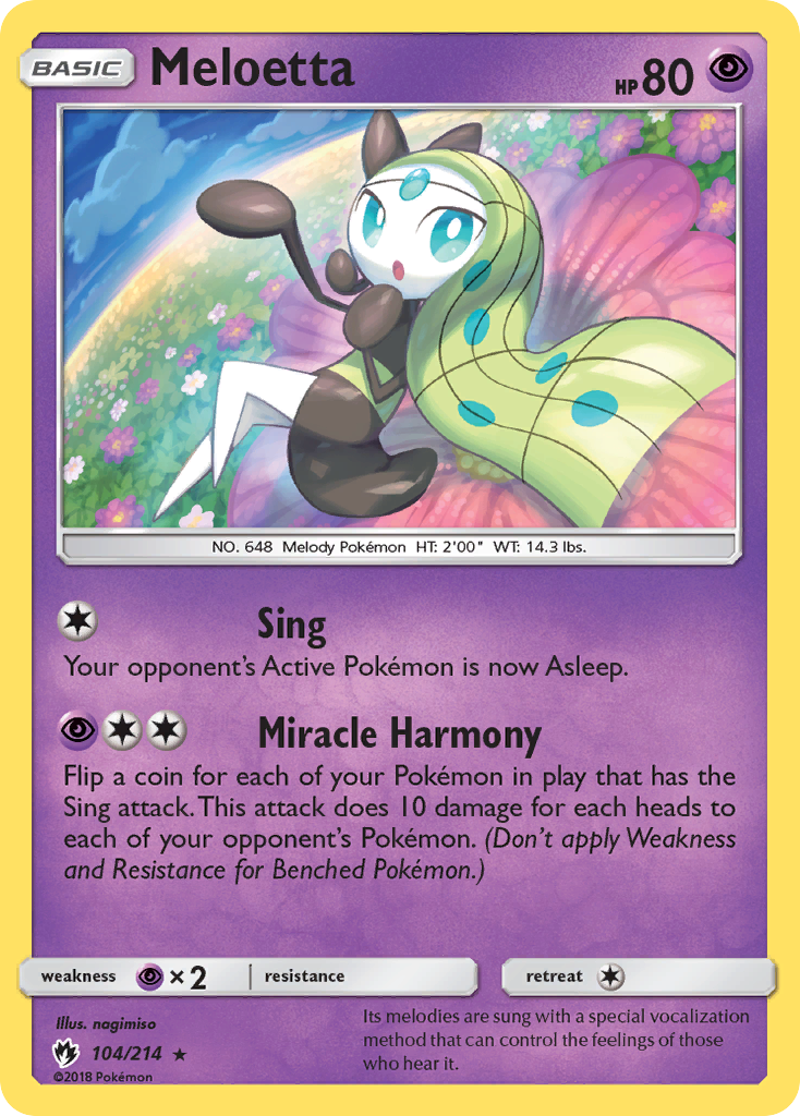 Meloetta (104/214) [Sol y Luna-Truenos Perdidos]