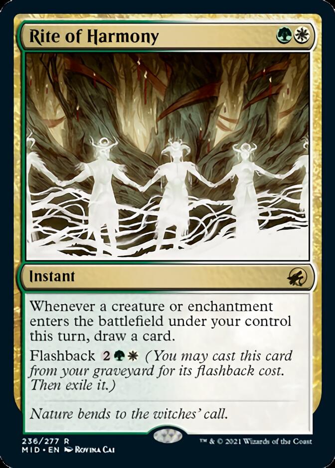 Rituel d'harmonie [Innistrad : Chasse de minuit]