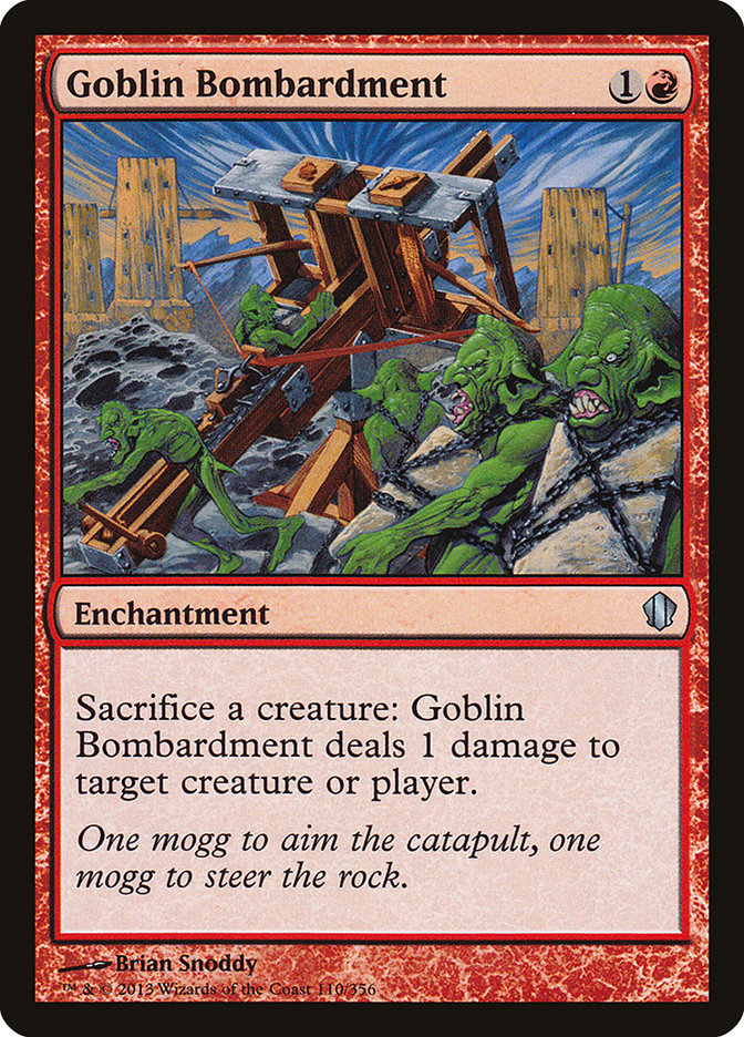 Bombardement gobelin [Commander 2013]