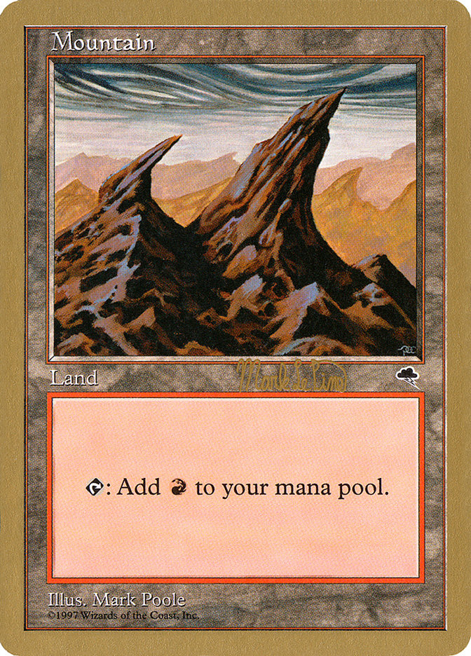 Montaña (mlp344) (Mark Le Pine) [Mazos del Campeonato Mundial 1999]