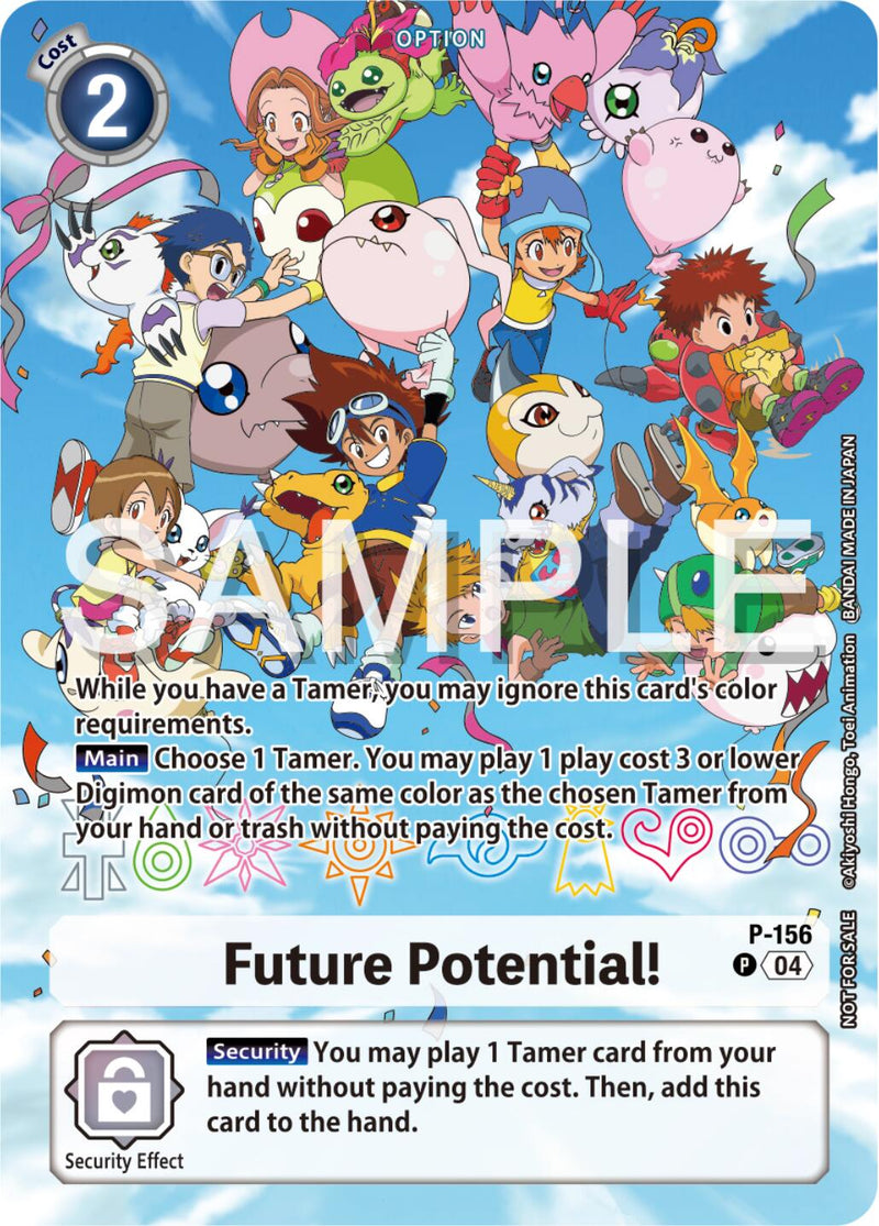 Potentiel futur ! [P-156] (Digimon Adventure 25e Anniversaire) [Cartes promotionnelles]
