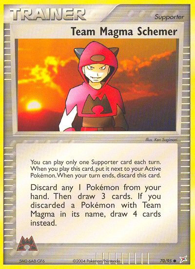 Manigance de la Team Magma (70/95) [EX : Team Magma contre Team Aqua]