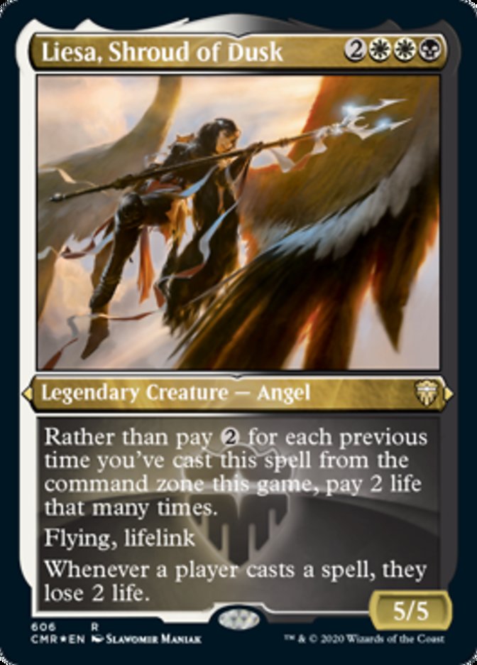 Liesa, velo del ocaso (grabada al aguafuerte) [Commander Legends]