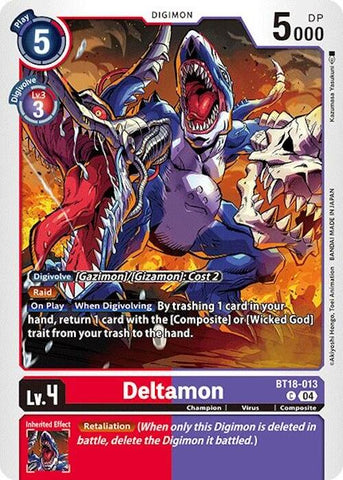 Deltamon [BT18-013] [Lanzamiento de la Edición Especial de Mejora Ver.2.0]