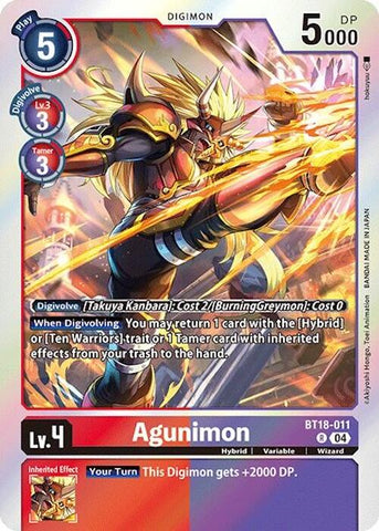 Agunimon [BT18-011] [Caja de ref. especial Ver.2.0]