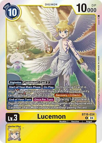 Lucemon [BT18-034] [Special Booster de Lanzamiento Ver.2.0]