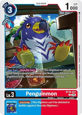 Penguinmon [BT18-021] [Caja de lanzamiento especial Ver. 2.0]