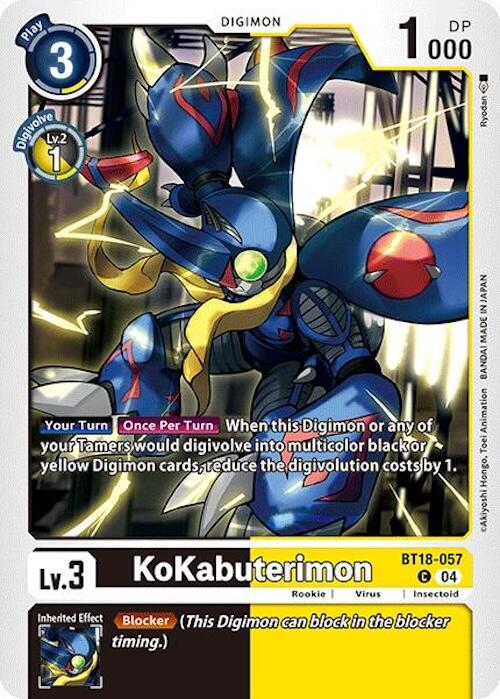 KoKabuterimon [BT18-057] [Booster Spécial de Sortie Ver.2.0]
