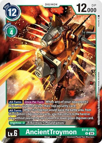 AncientTroymon [BT18-055] [Paquete de Mejora Especial Ver.2.0]