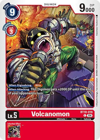Volcanomon [BT18-016] [Digimon Booster Especial Ver.2.0]
