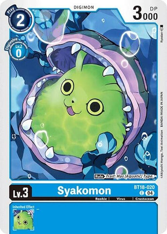 Syakomon [BT18-020] [Ver.2.0 del Sobre Especial de Lanzamiento]