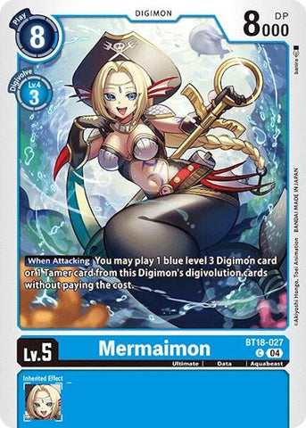 Mermaimon [BT18-027] [Lanzamiento Special Booster Ver.2.0]