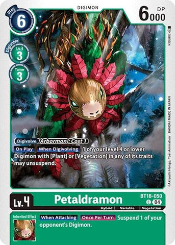 Petaldramon [BT18-050] [Special Booster de Lanzamiento Ver.2.0]