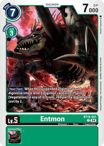 Entmon [BT18-051] [Lanzamiento de la Edición Especial de Mejora Ver. 2.0]