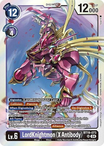LordKnightmon (X Antibody) [BT19-073] [Sobres de Refuerzo Especial Ver.2.0]