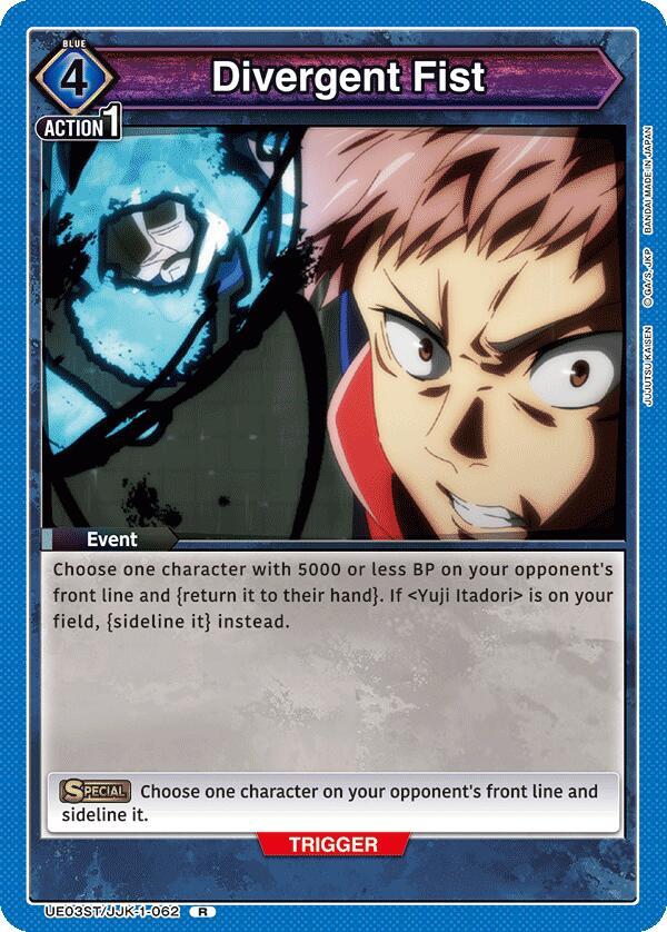Divergent Fist - UE03ST: Jujutsu Kaisen Starter Deck (UE03ST)