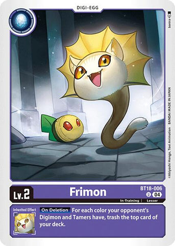 Frimon [BT18-006] [Lanzamiento de Booster Especial Ver.2.0]