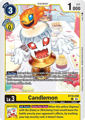 Candlemon [BT18-030] [Lanzamiento de la Edición Especial de Mejora Ver.2.0]