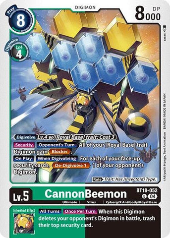 CannonBeemon [BT18-052] [Booster de Lanzamiento Especial Ver.2.0]