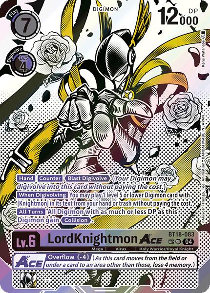 LordKnightmon ACE [BT18-083] (Texturée) [Release Special Booster Ver.2.0]