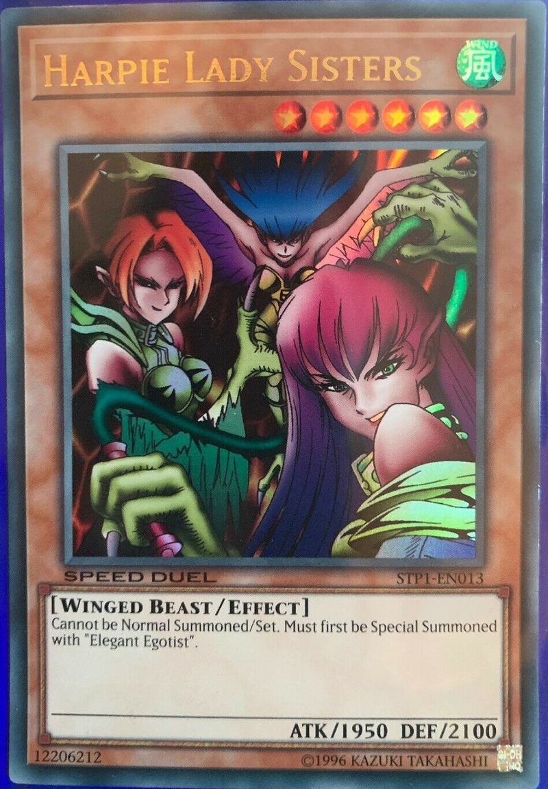 Hermanas Cíclope Dama Arpía [STP1-EN013] Ultra Rara