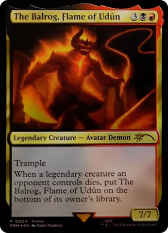 El Balrog, Llama de Udûn [Promos de reventa]