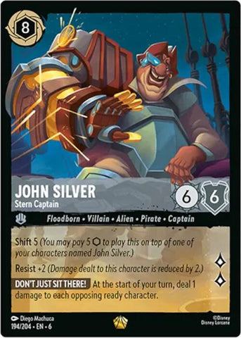 John Silver - Capitaine rigoureux (194/204) [Mer d'azur]