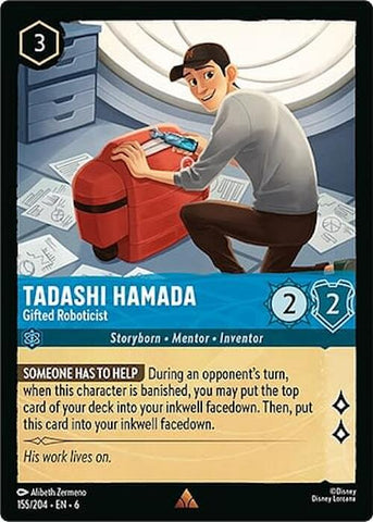 Tadashi Hamada - Genial Robotista (155/204) [Mar de Azurita]
