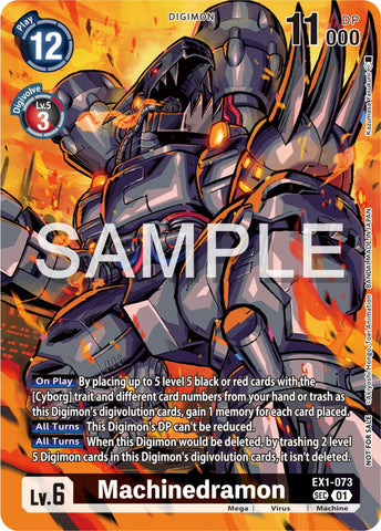 Machinedramon [EX1-073] (Événement de célébration du booster spécial Ver.2.0) [Promos du booster spécial Ver.2.0]