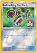 Mancuernas de culturismo (113/147) (Personal promocional de la liga) [Sol y Luna: Sombras Ardientes]