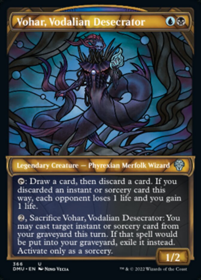Vohar, profanateur vodalian (Texturé d'exposition) [Dominaria uni]