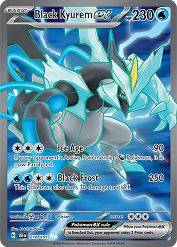 Kyurem Negro ex (218/191) [Escarlata y Púrpura: Chispas Ascendentes]
