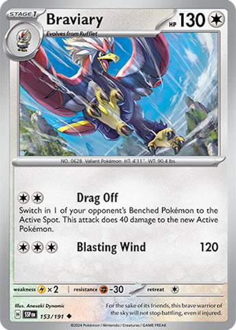 Braviary (153/191) [Escarlata y Púrpura: Chispas Ascendentes]